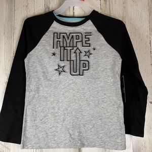 Athletic Works Boy’s Long Sleeve Graphic Jersey SM